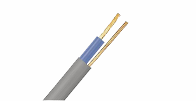 Cu / PVC / PVC 6241y câble de mise à la terre à noyau plat　