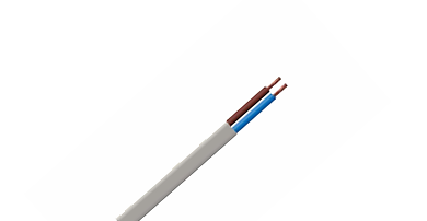 Cu / PVC / PVC 6192y câble plat à double noyau (TPS)