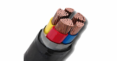 Câble électrique isolé en PVC blindé en acier (2 - 4 noyaux)