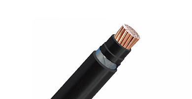 Câble électrique isolé en PVC blindé à bande d'acier à noyau unique
